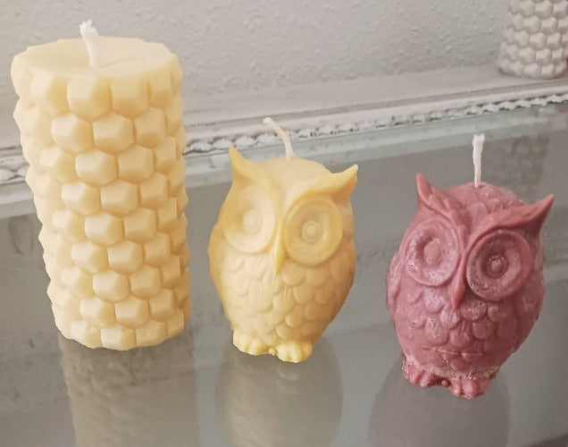 Owl Candle